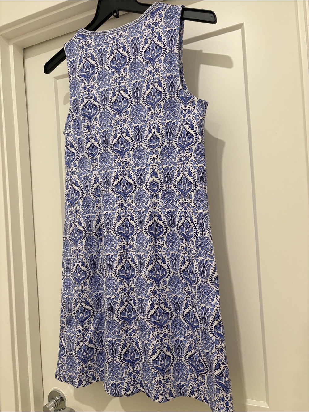 NWT [Tommy Bahama] Darcy Noble Pineapple Sleeveless Front Pockets Dress Womens M - Picture 9 of 13